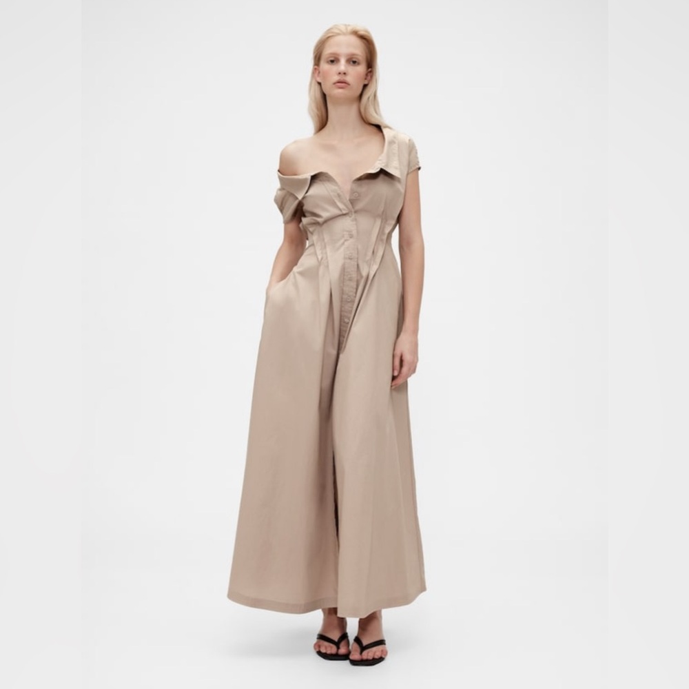 GAP Studio Poplin Maxi Shirtdress – New with Tags